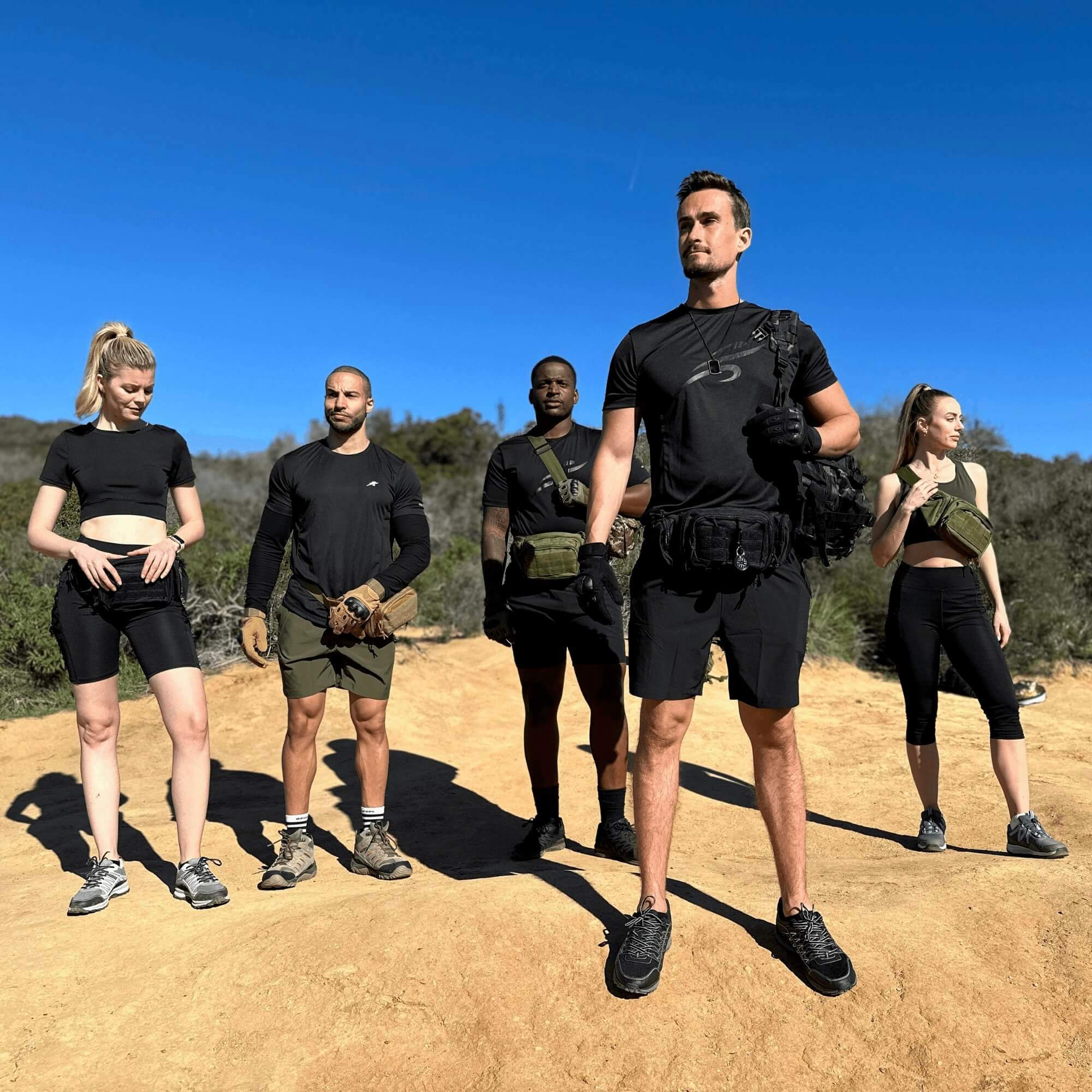 Tactical Waist Bag & MOLLE EDC Pouch For Outdoor Activities by Jupiter Gear