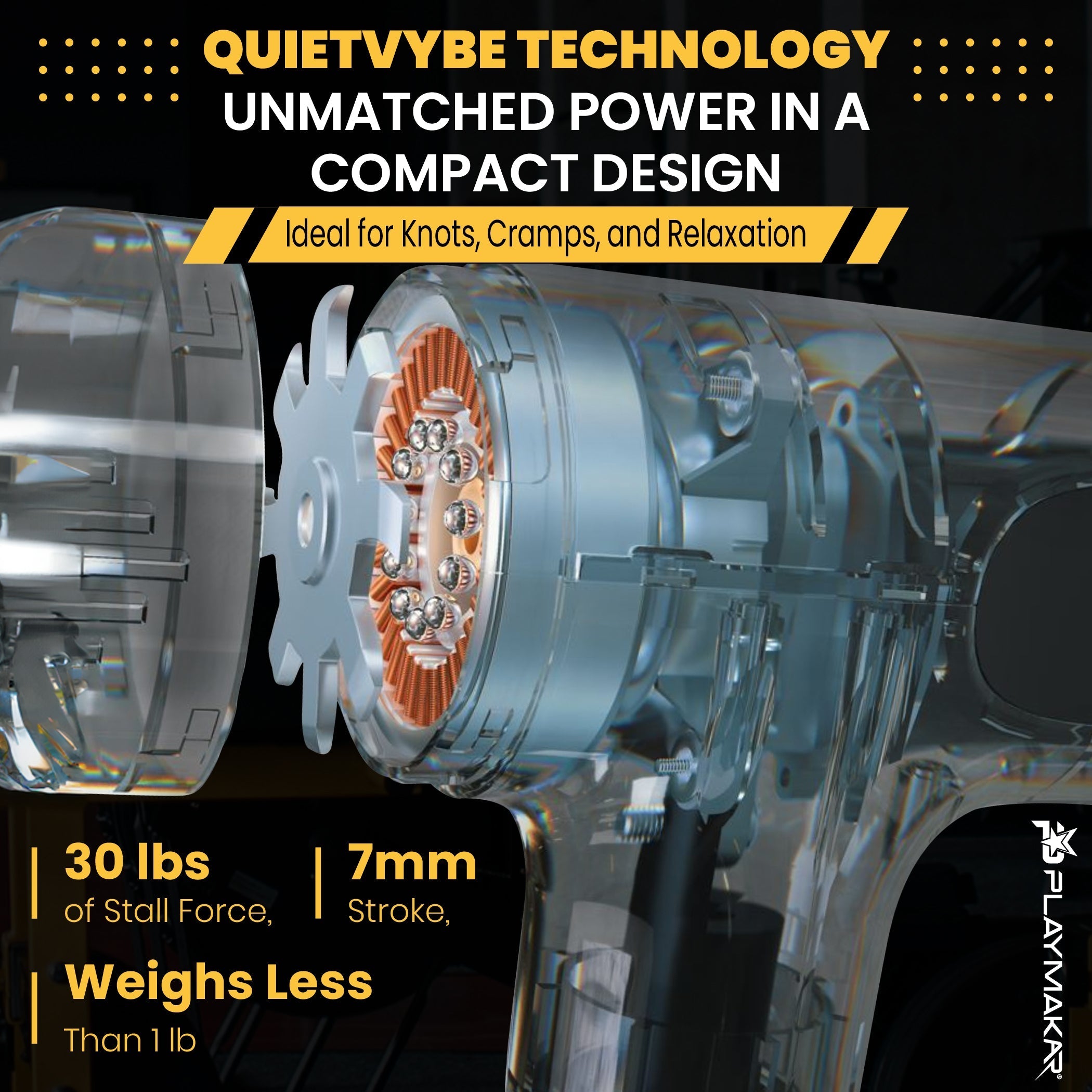 MVPmini Percussion Massage System by PlayMakar