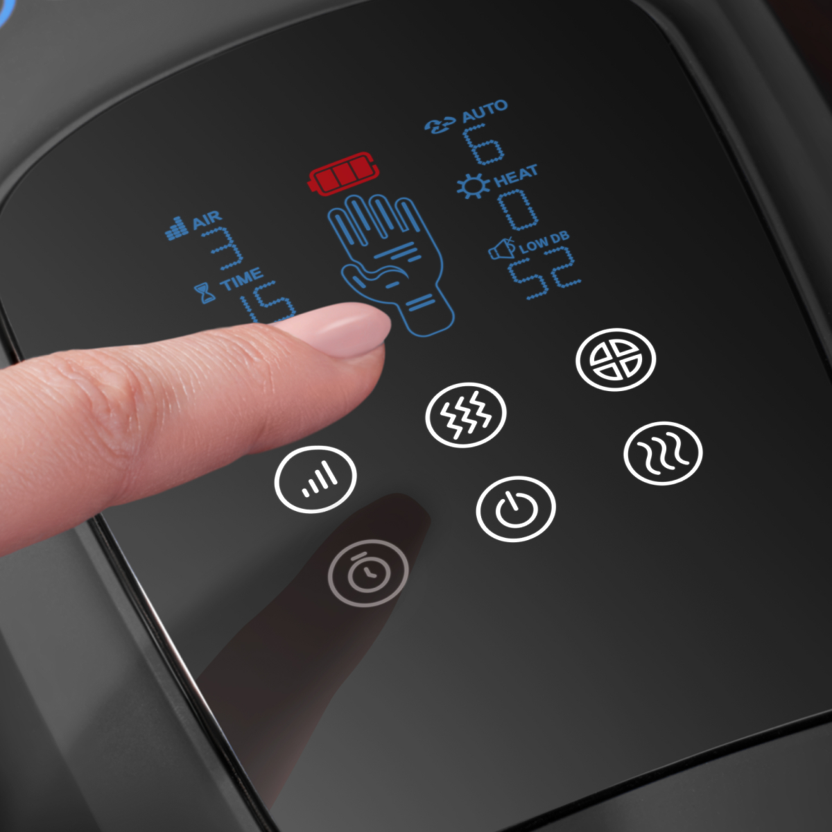 DEXTRA Cordless Hand Massager with Acupressure & Heat by PlayMakar