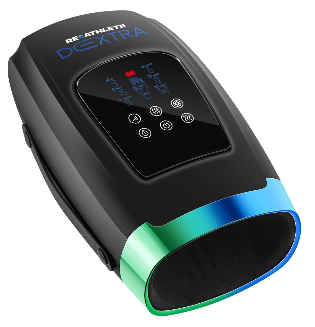 DEXTRA Cordless Hand Massager with Acupressure & Heat by PlayMakar