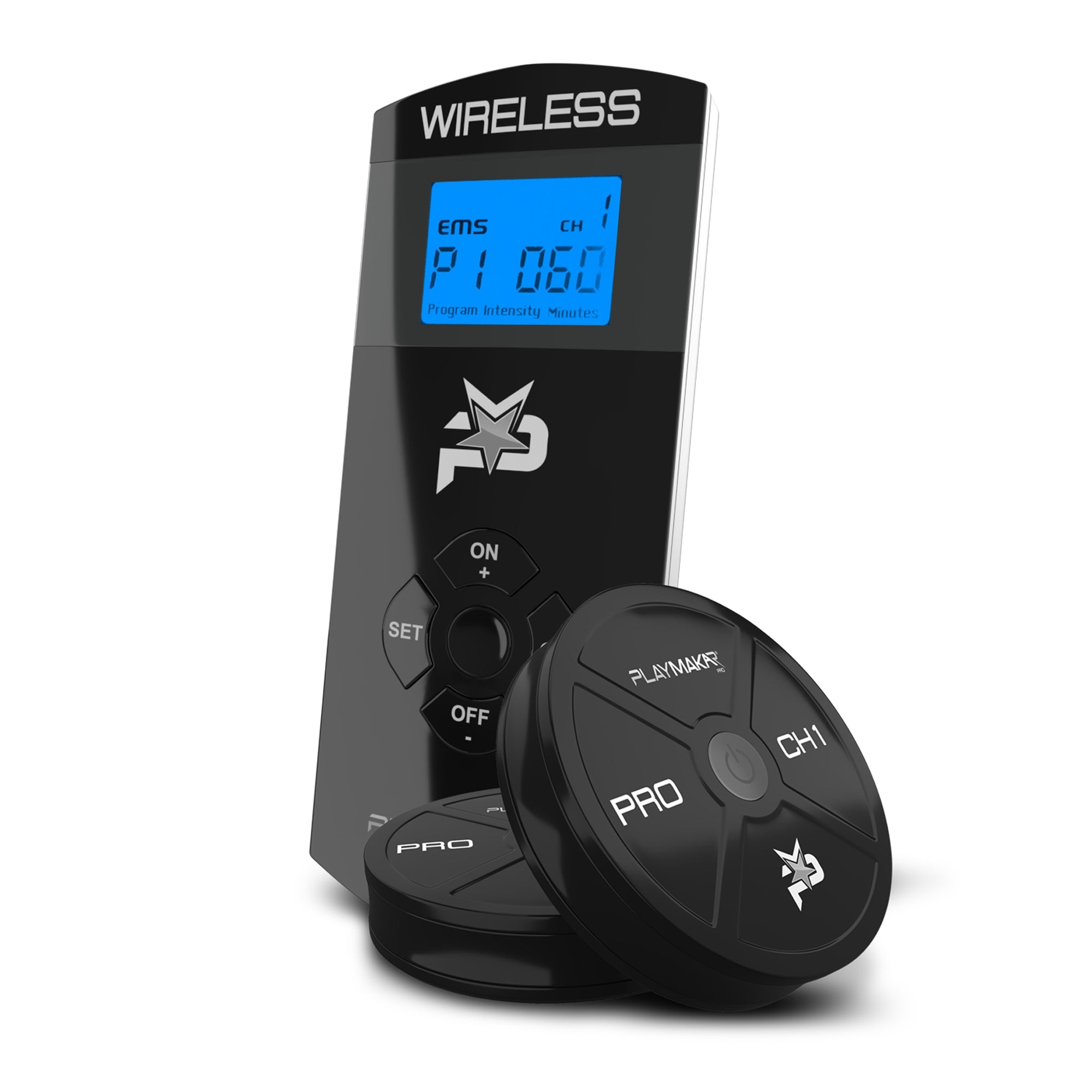 PRO Wireless Muscle Stimulator with TENS + EMS by PlayMakar