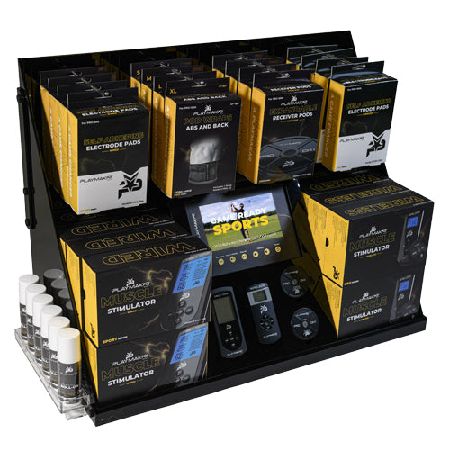 PRO & SPORT Muscle Stimulation Merchandising Display by PlayMakar