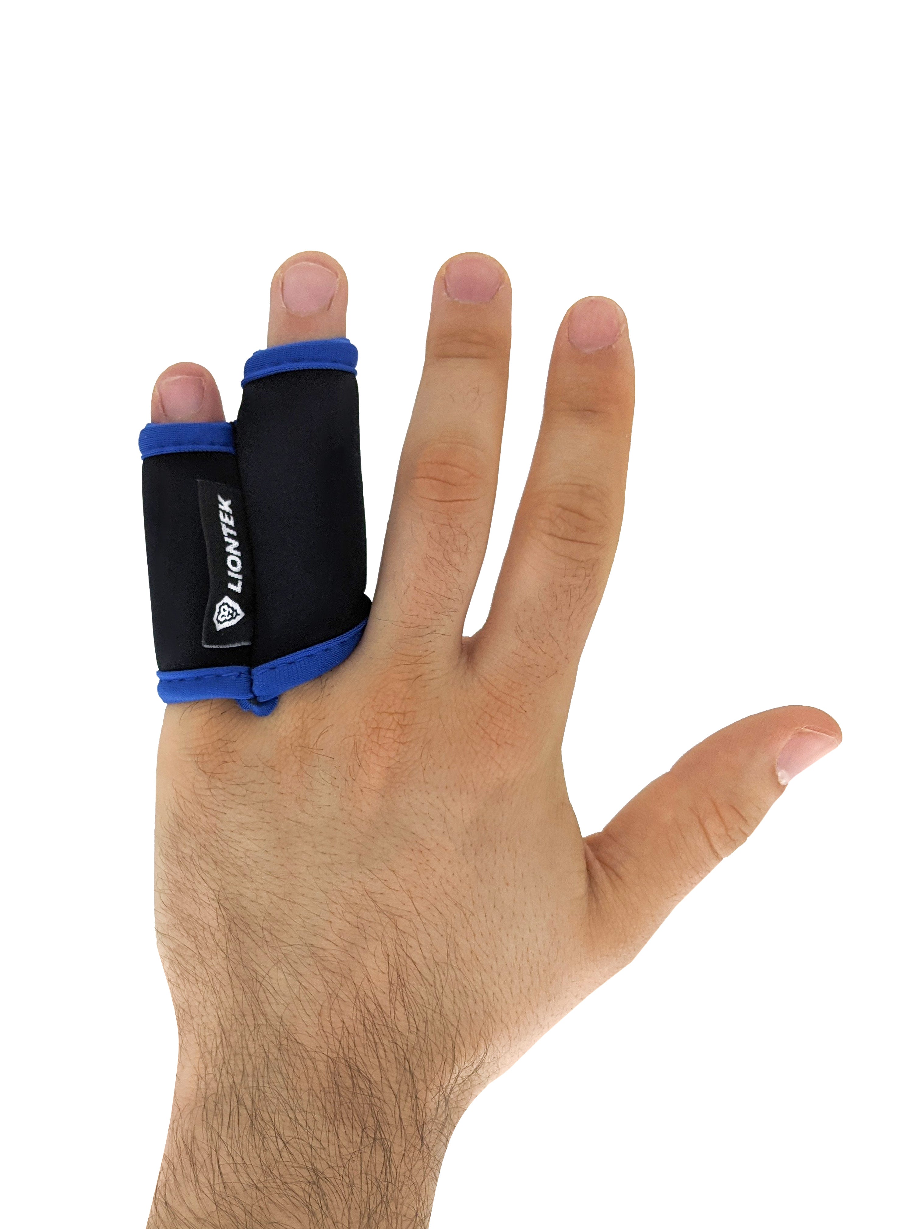 LIONTEK BJJ Outer Double Finger Sleeve Tape Replacement (Pinky-Ring/Pointer-Middle Finger) by Liontek