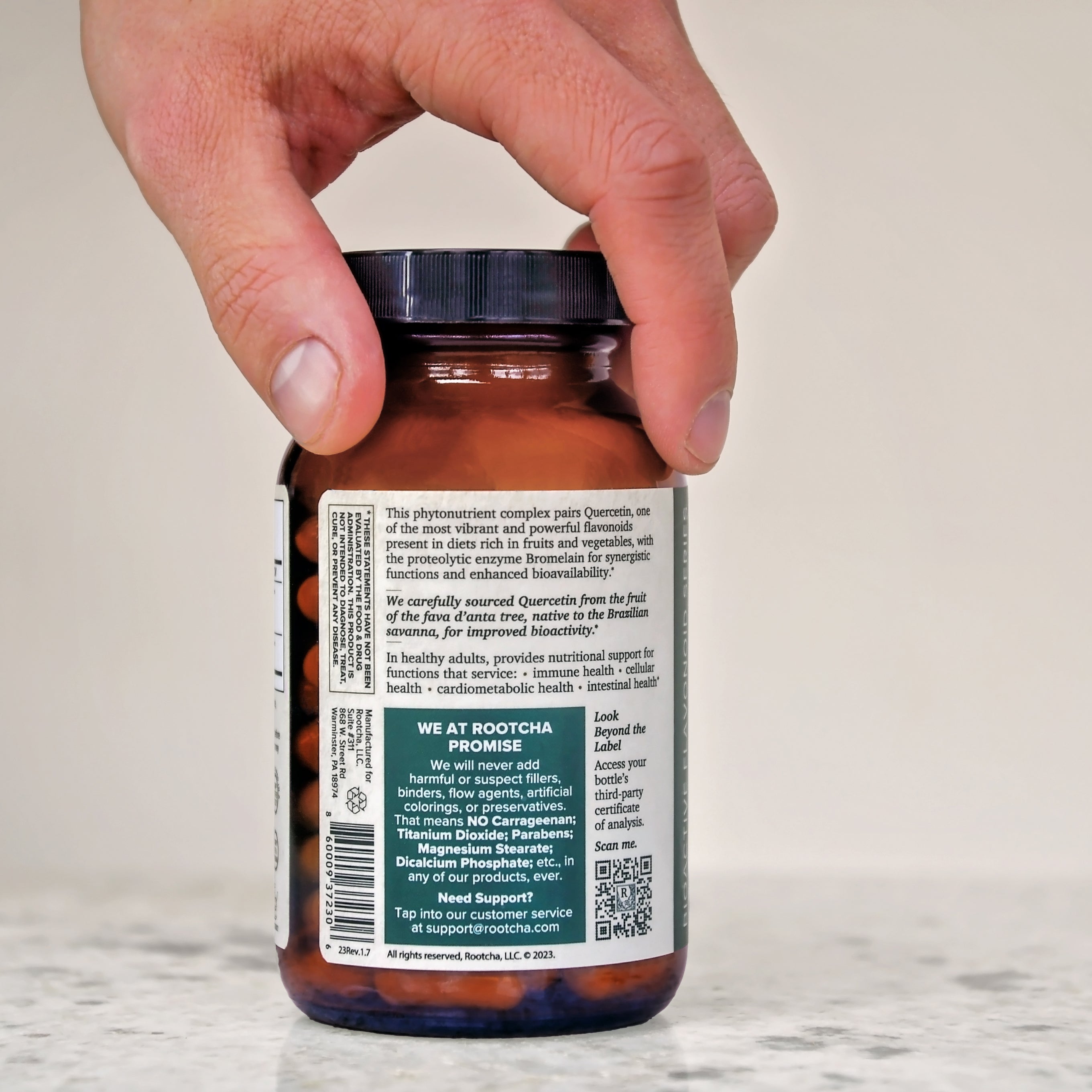 Quercetin with Bromelain by Rootcha