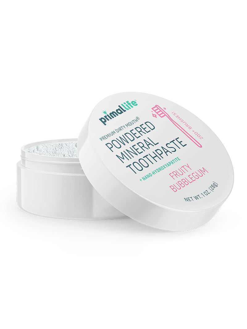 Toothpowder / Powdered Mineral Toothpaste by Primal Life Organic II LLC