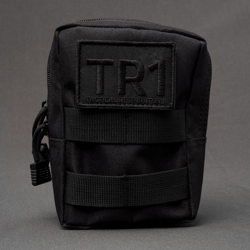 TR1 Respirator w/ Tactical Pouch & 5 O2 Filters by O2Canada.com