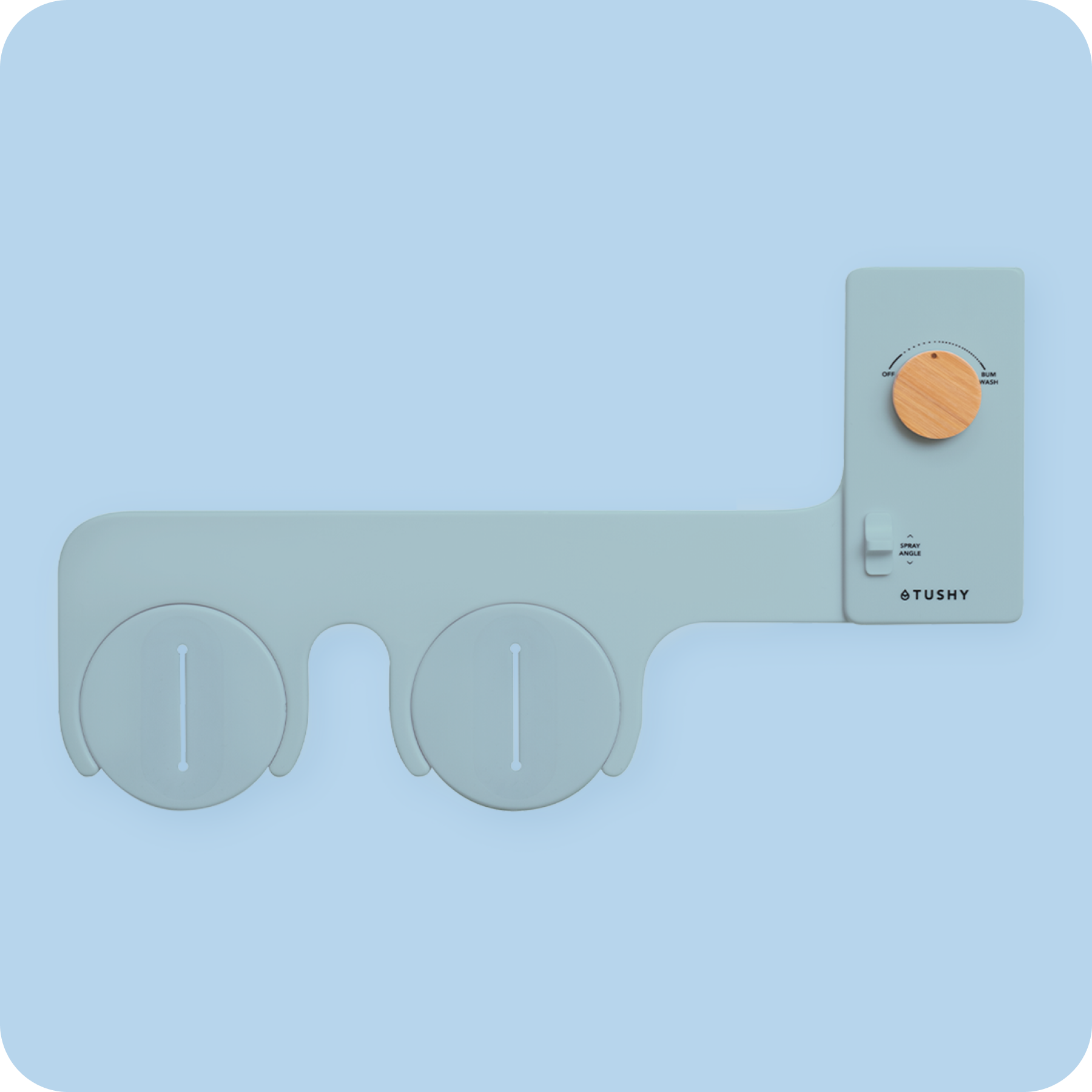 Blue Bamboo Bundle Knob