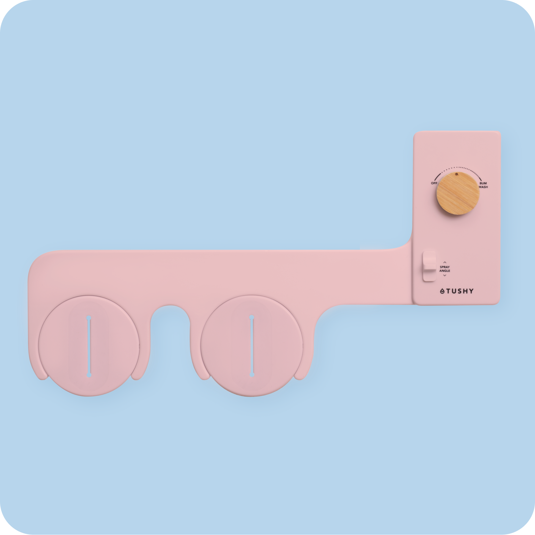 Pink Bamboo Bundle Knob