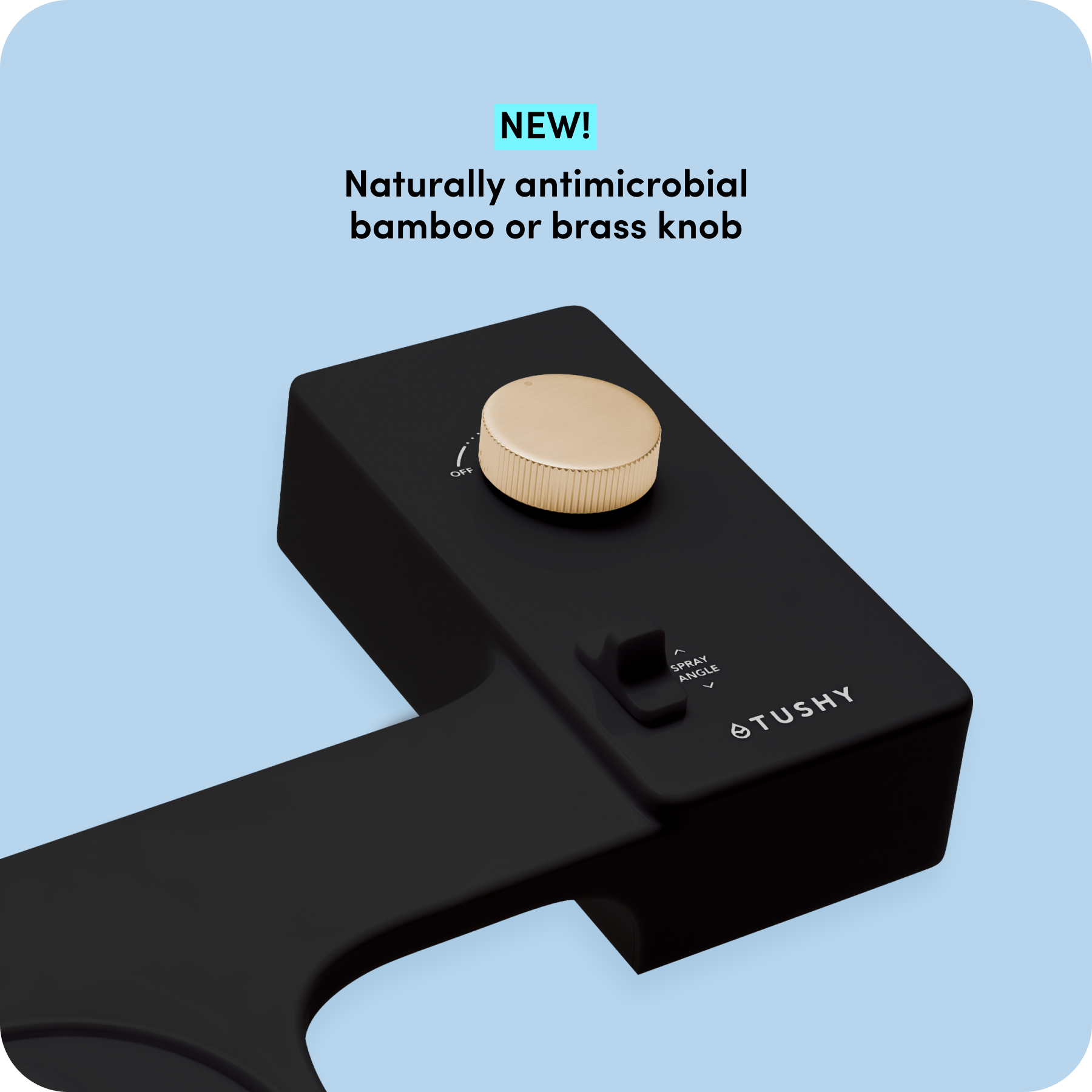 White with Noir Bundle Knob