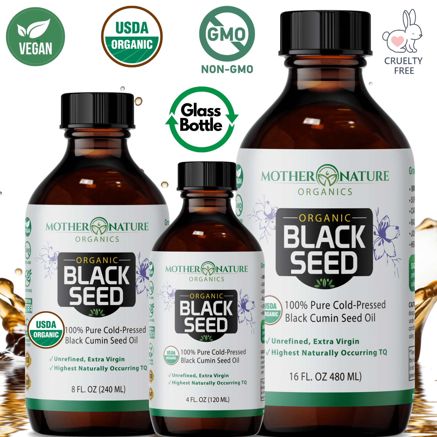 Black Seed Oil by Mother Nature Organics