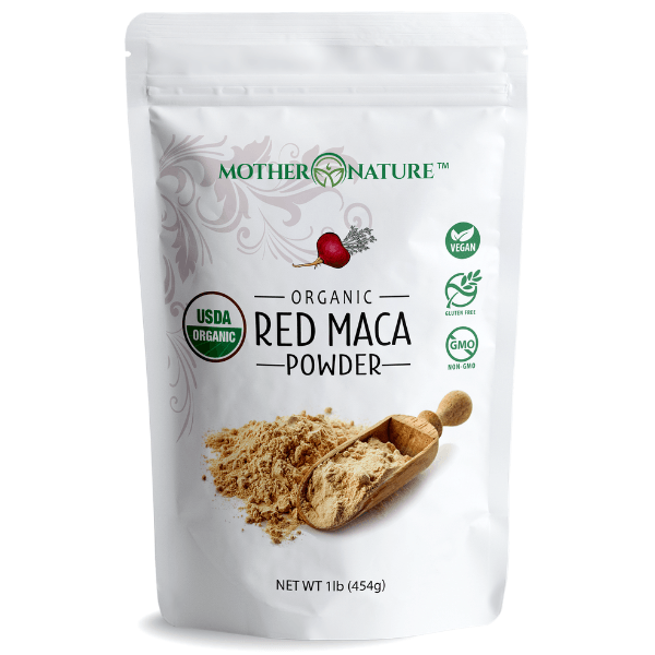 Red Maca Powder - Mother Nature Organics