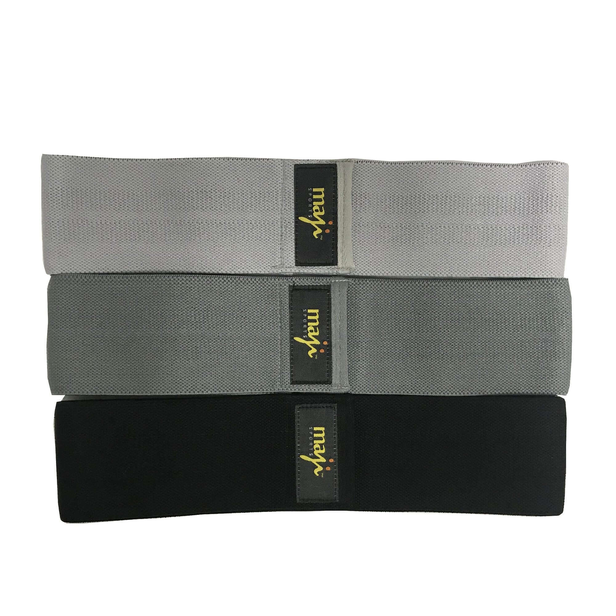 Pack of Three Booty Bands - One Size 3 Weights by Jupiter Gear