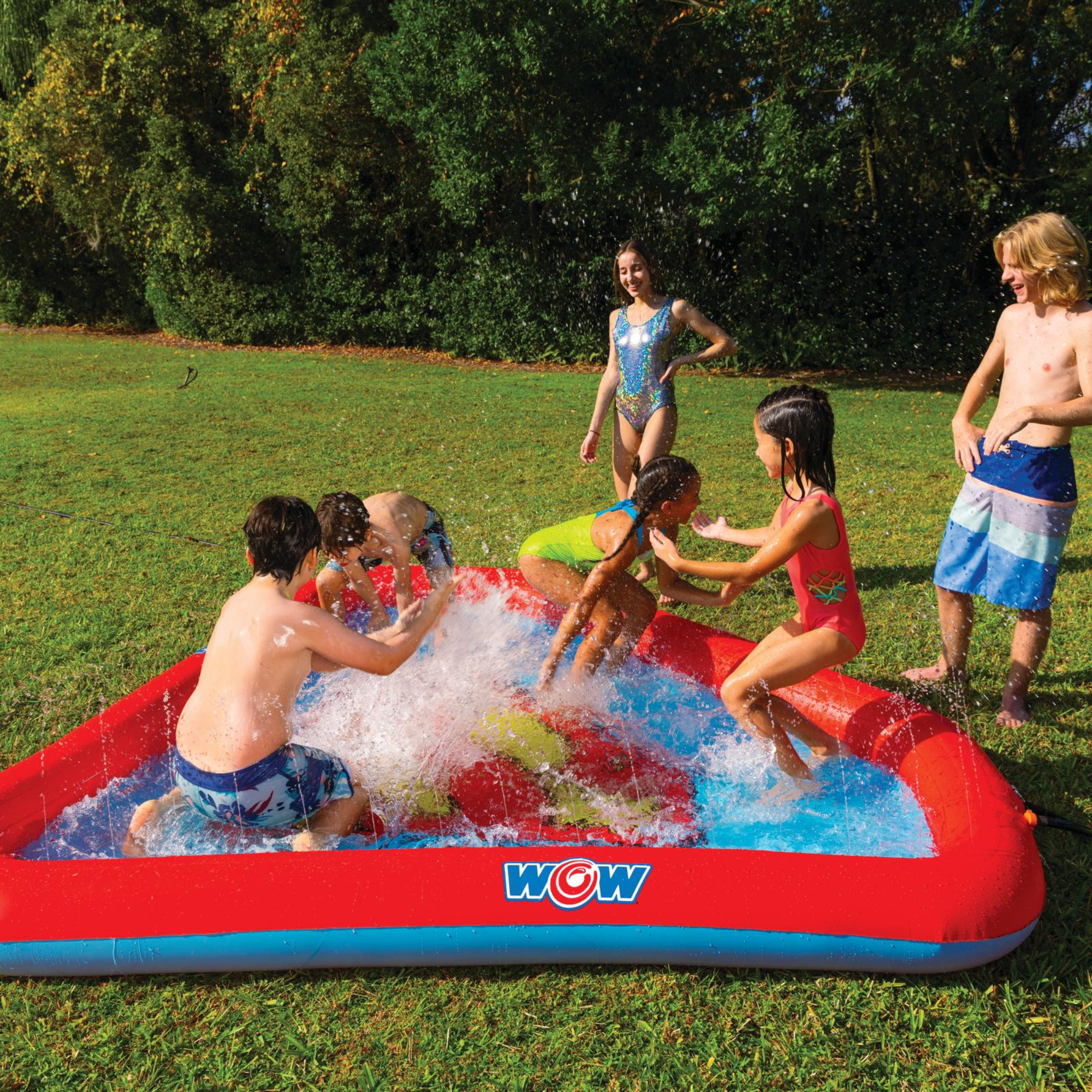 WOW Sports DC Comics Superman Splash Pad for Kids and Toddlers by Jupiter Gear