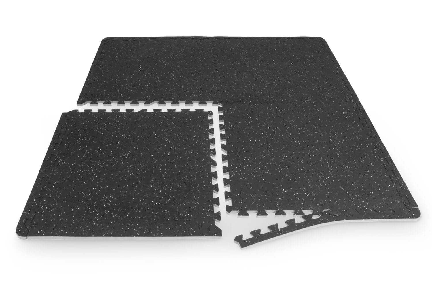 Rubber Top Exercise Puzzle Mat 0.75in 24sqft by Jupiter Gear