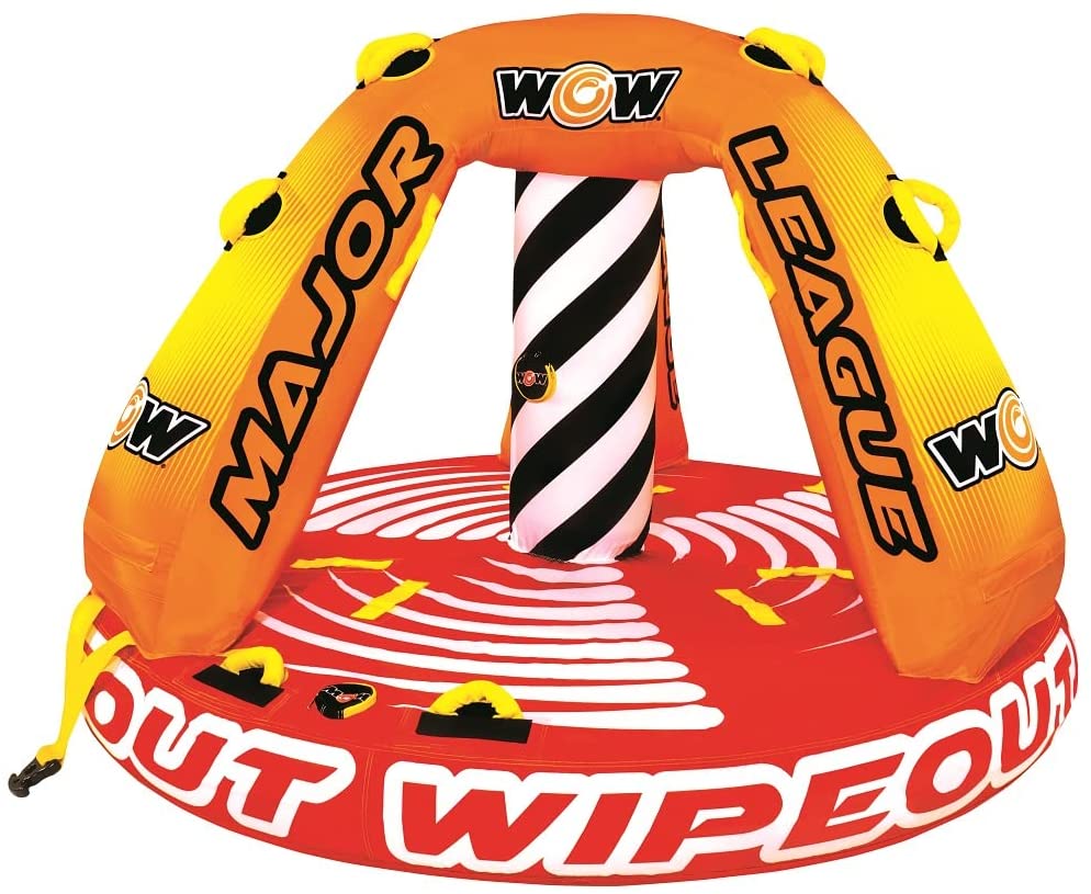 WOW Sports Wipeout 3 Person 3P Standing Towable (22-WTO-3965) by Jupiter Gear