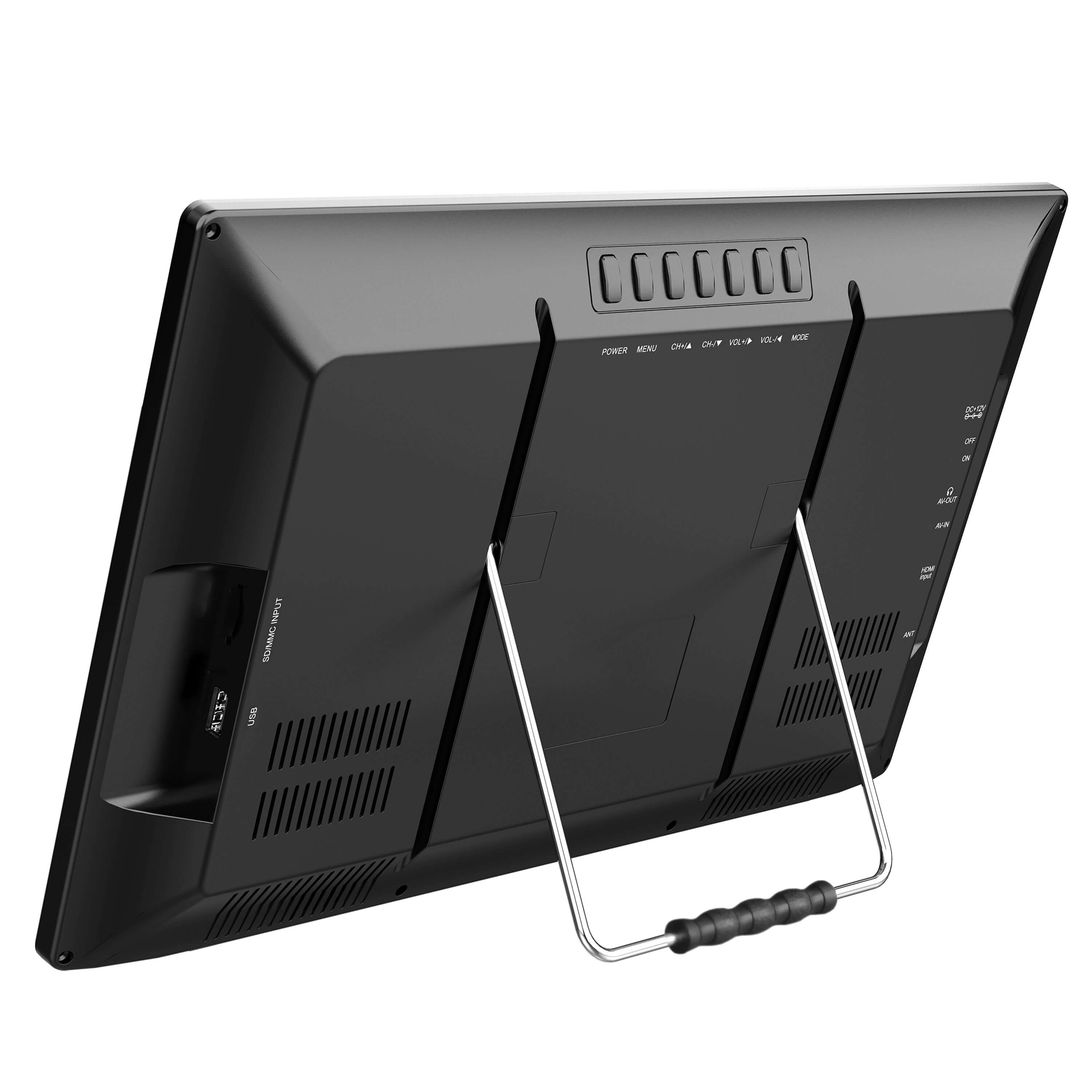 16" Supersonic Portable 12 Volt Digital LED TV with USB, SD, and HDMI Input by Jupiter Gear