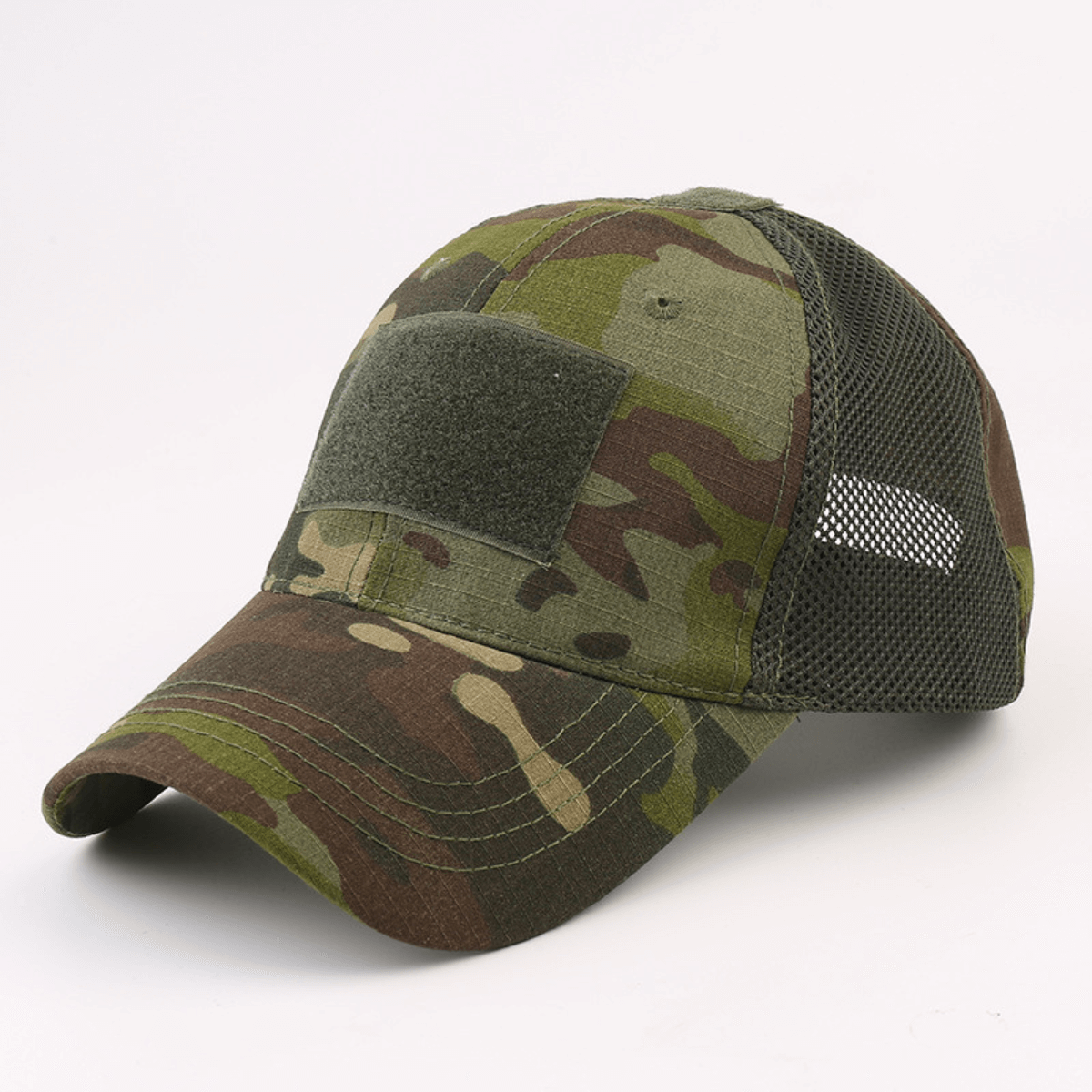 Tactical-Style Patch Hat with Adjustable Strap by Jupiter Gear