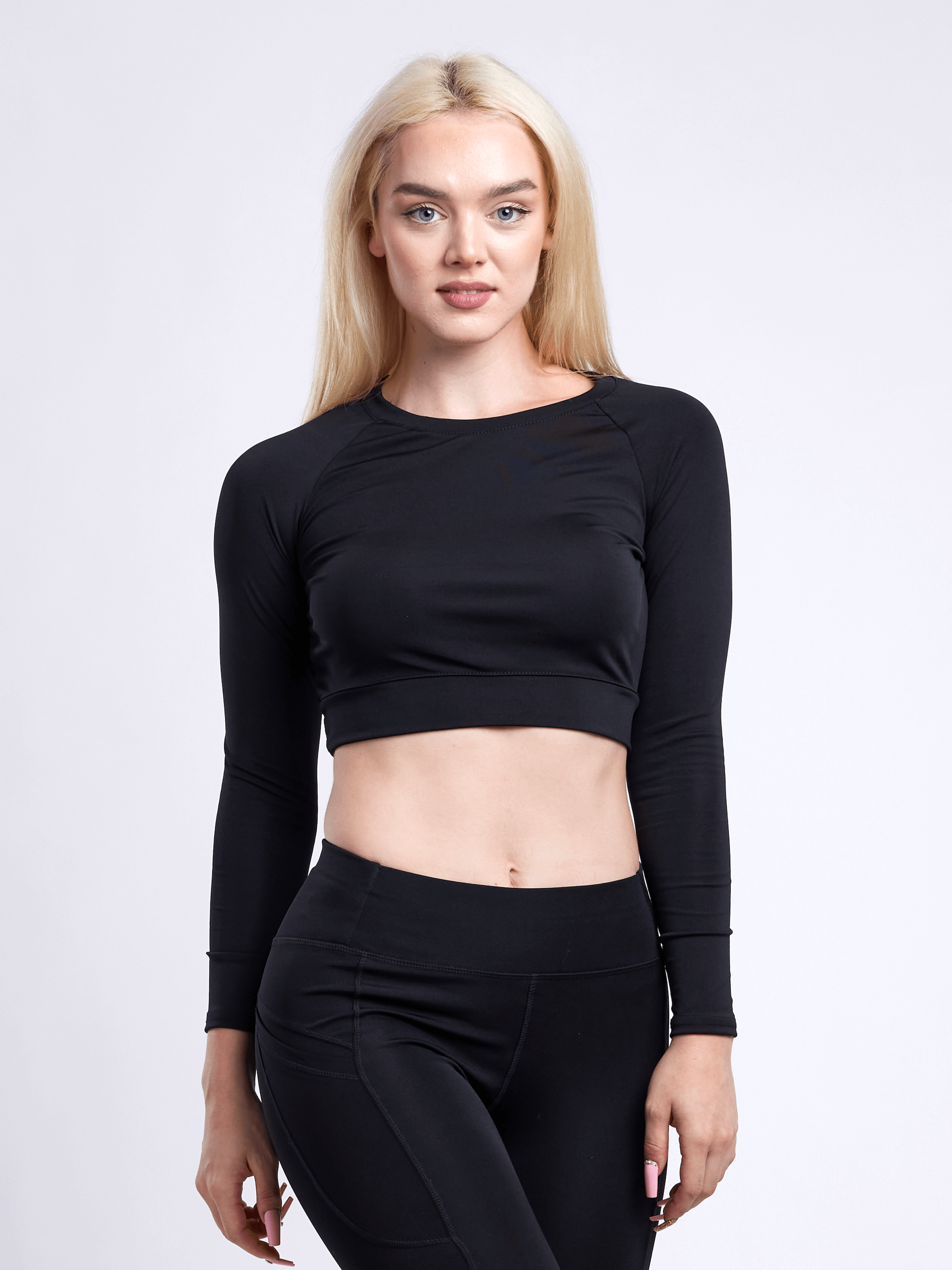 JupiterGear Long-Sleeve Crop Top by Jupiter Gear