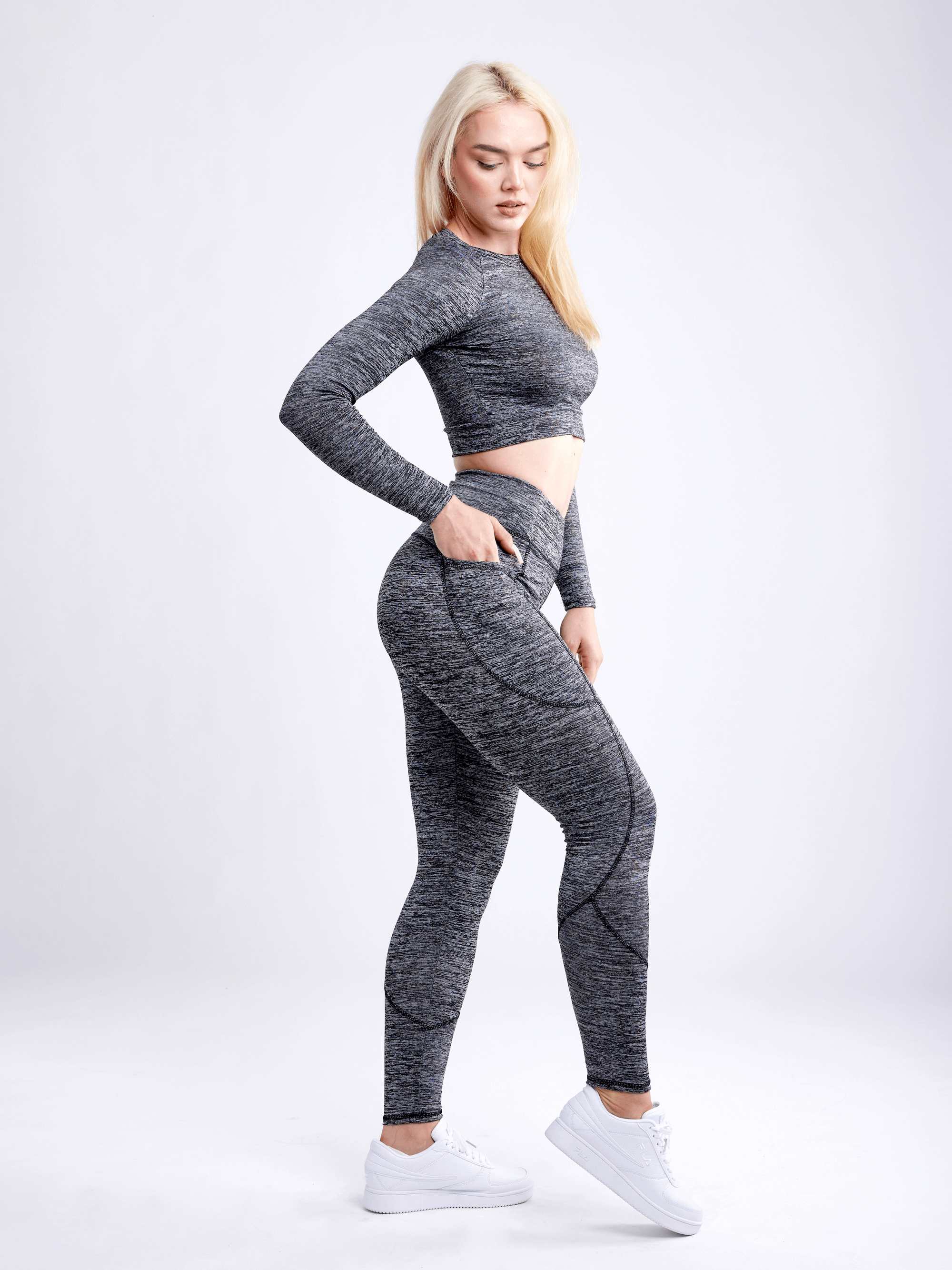 JupiterGear Long-Sleeve Crop Top by Jupiter Gear