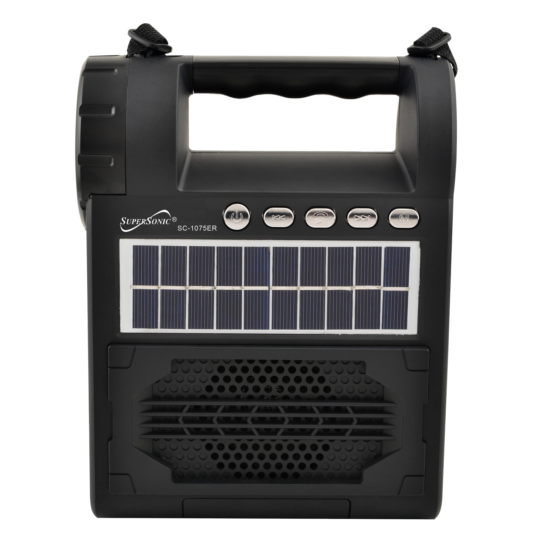 Supersonic Solar Power Speaker with FM Radio / Flashlight / Lantern by Jupiter Gear