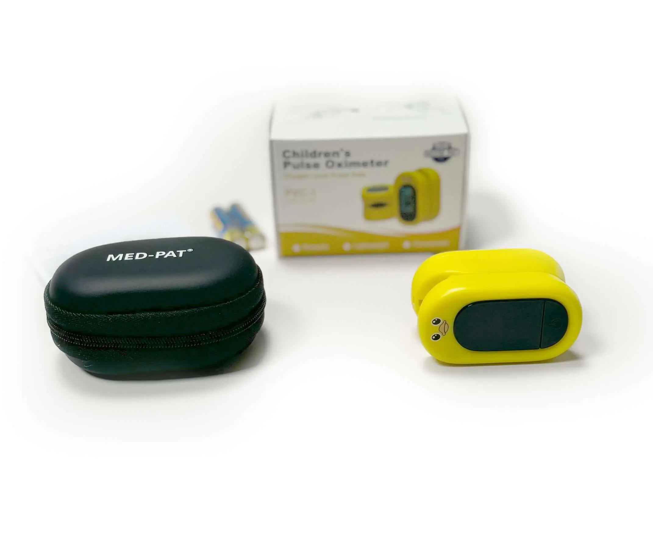 Med-Pat “Ducky” PXC-1 Kids Pulse Oximeter | Fast SpO₂ & Heart Rate | FSA/HSA Eligible