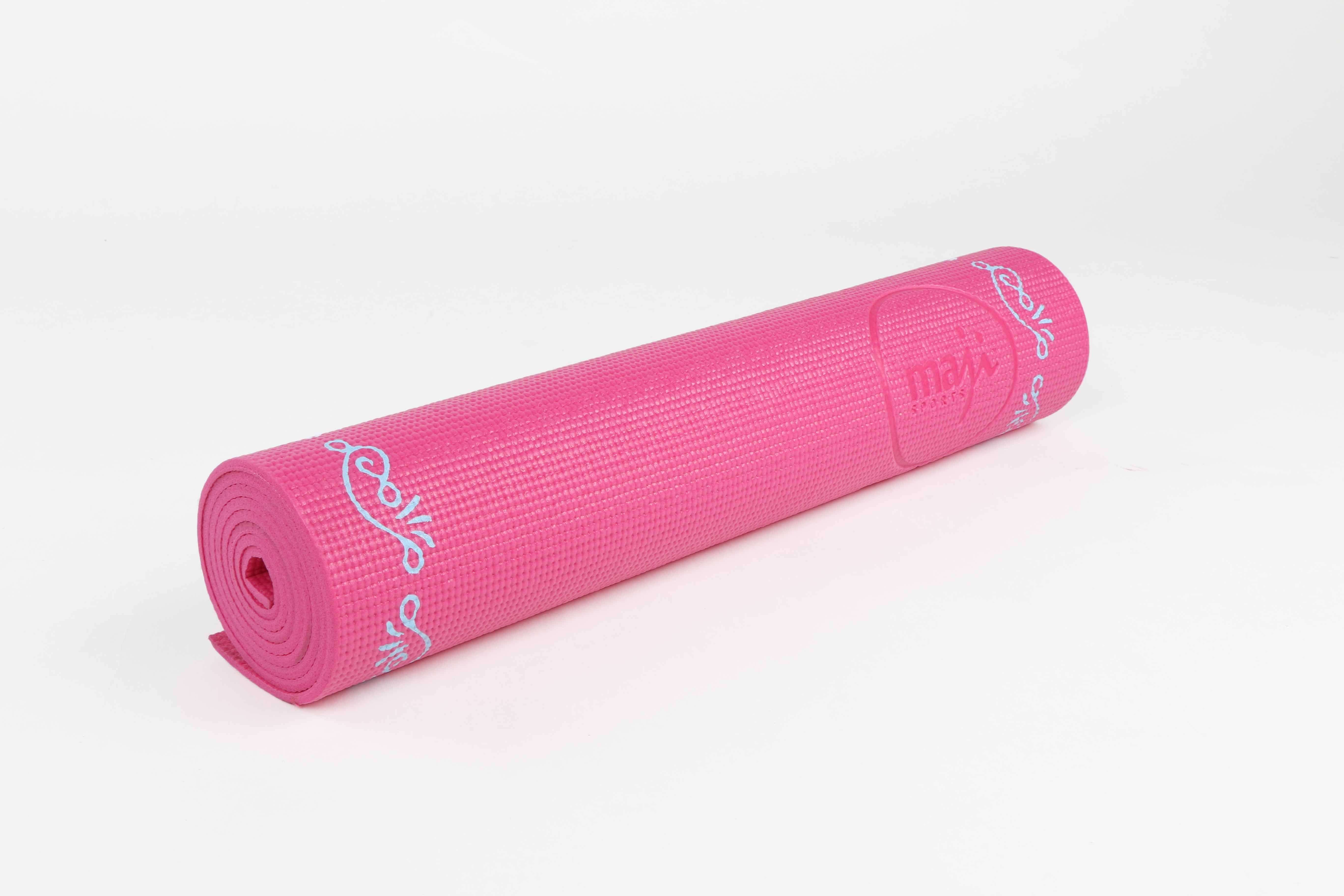 Maji Sports Printed PVC Yoga Mat by Jupiter Gear