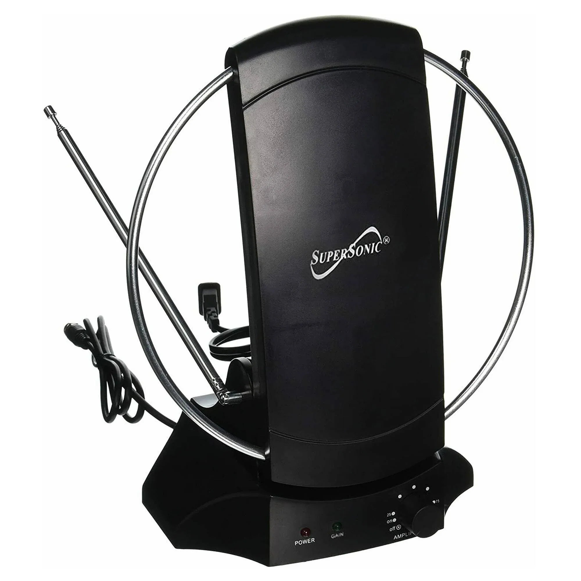 Supersonic HDTV Digital Amplified Indoor Antenna by Jupiter Gear
