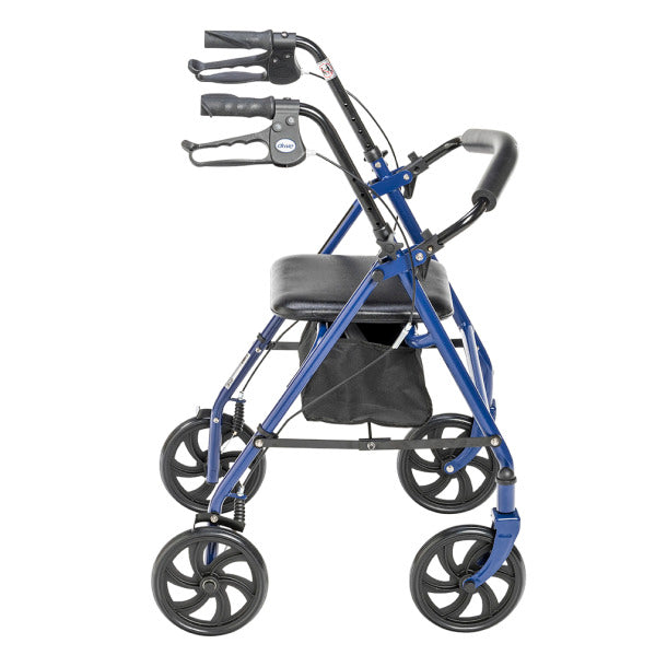 Durable 4 Wheel Rollator with 7.5" Casters