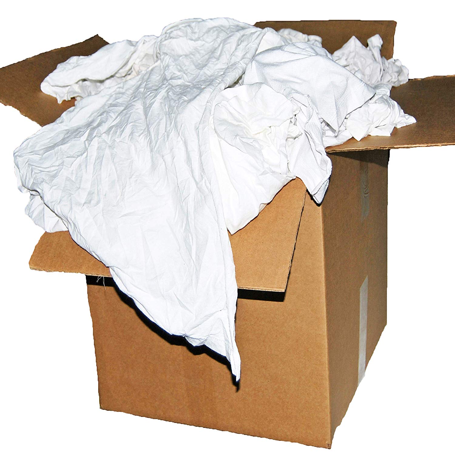 Cotton Rags, 50 Lbs/Box, PPE Safety Products