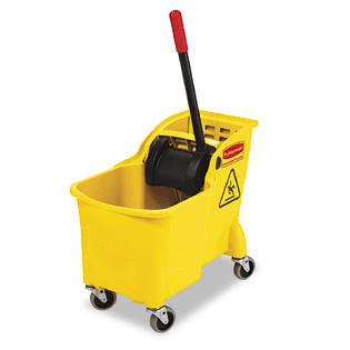 RUBBERMAID TANDEM 31-QT
BUCKET/WRINGER COMBO YELLOW
/EA