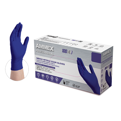 AMMEX Nitrile Powder Free Exam Gloves 1000/CS