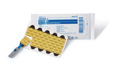 Cardinal Q-Trace® Resting Gold 5500 ECG Tab Electrodes w/ Foam Backing Part # 30807732 2000/CS