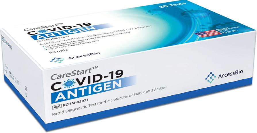 CareStart COVID-19 Antigen Test (20 per box) - One Source Medical Supplies