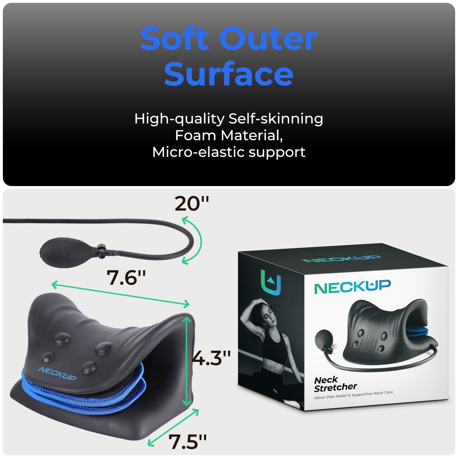 NECKUP Neck Stretcher by PlayMakar