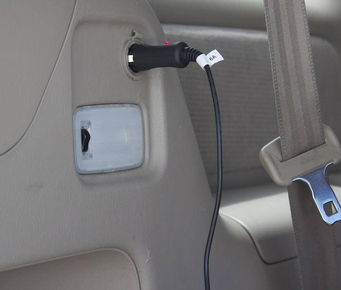 Naxa 12 Volt DC Cord To Power TVs With A Cigarette Lighter Socket - Universal Connector by Jupiter Gear