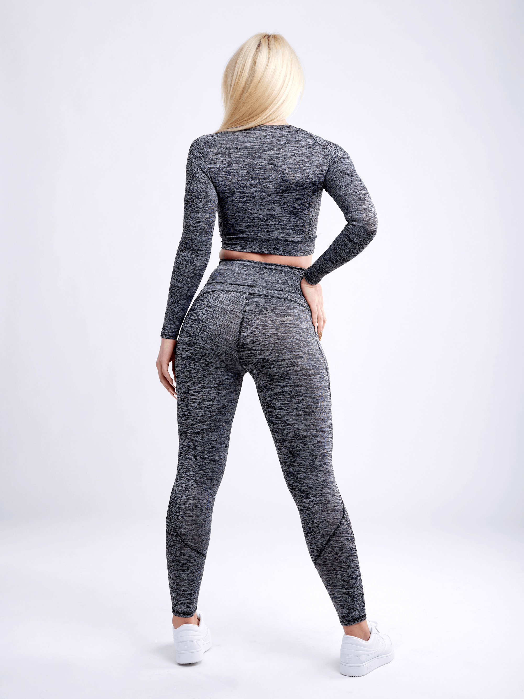 JupiterGear High-Waisted Classic Gym Leggings with Side Pockets by Jupiter Gear