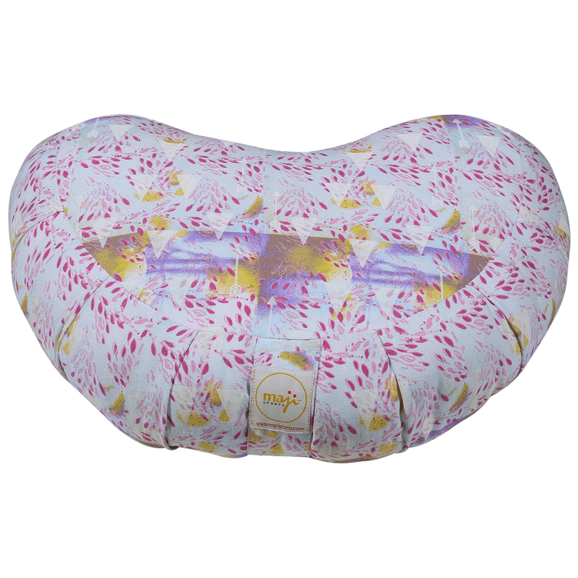 Halfmoon Zafu Yoga Meditation Pillow by Jupiter Gear
