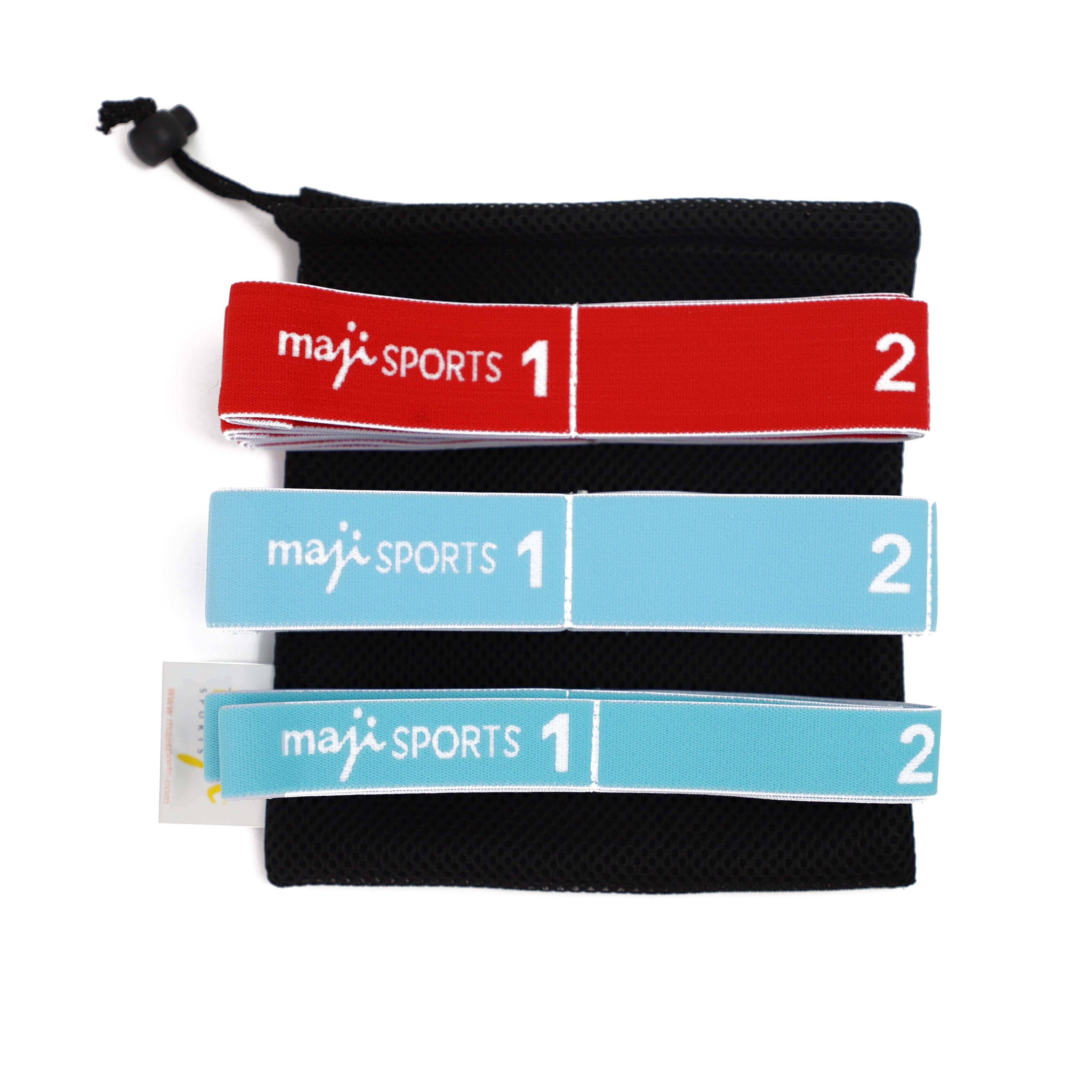 Elastic Yoga Straps (Set Of Three) by Jupiter Gear
