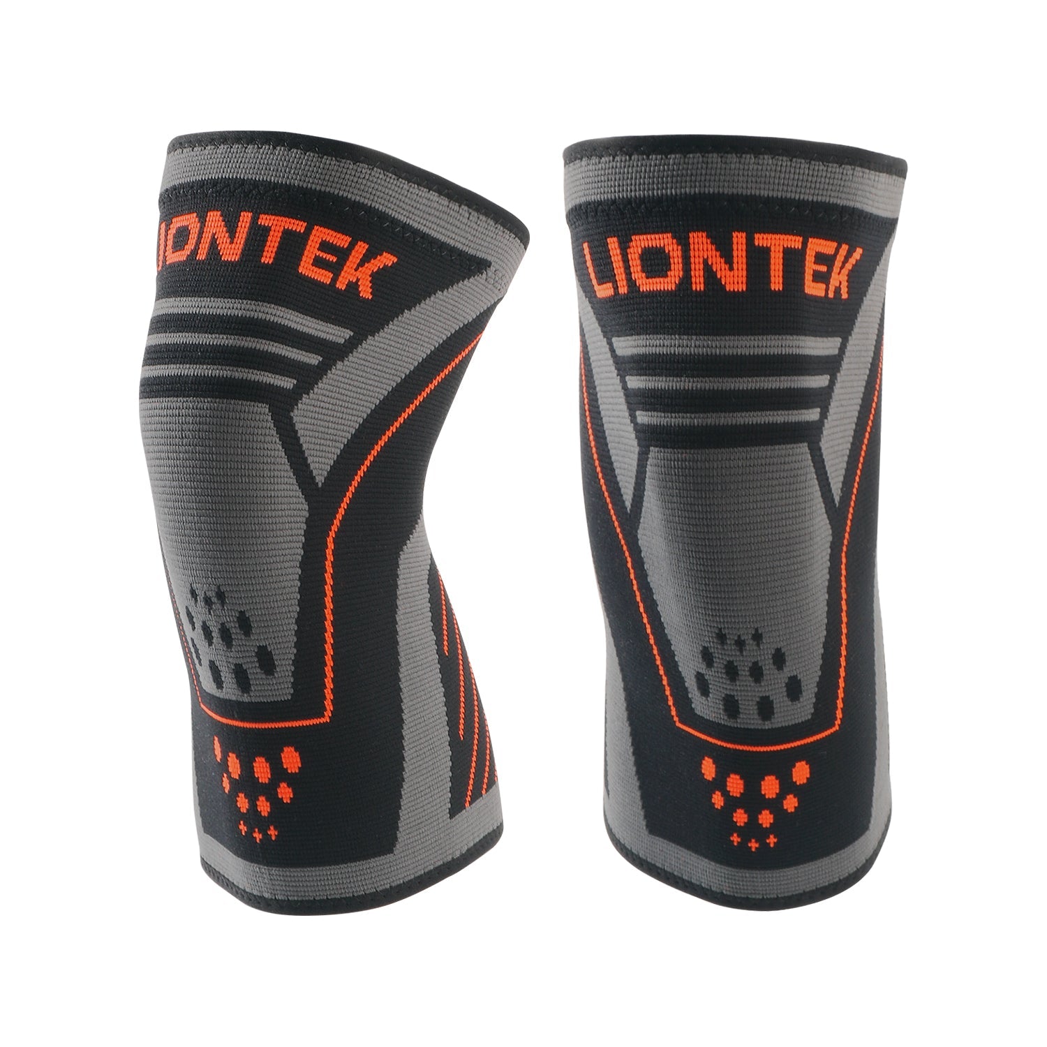 LIONTEK Knee Sleeve Pair - Compression Sleeve by Liontek