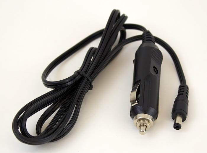 Naxa 12 Volt DC Cord To Power TVs With A Cigarette Lighter Socket - Universal Connector by Jupiter Gear