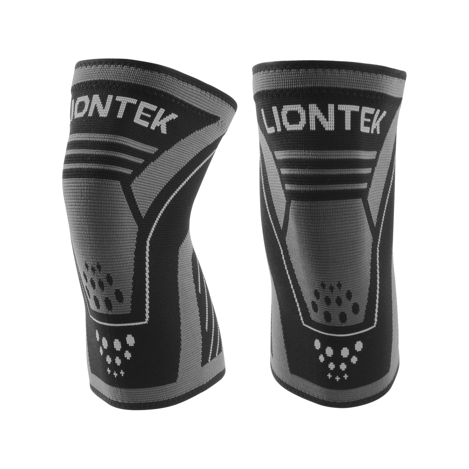 LIONTEK Knee Sleeve Pair - Compression Sleeve by Liontek