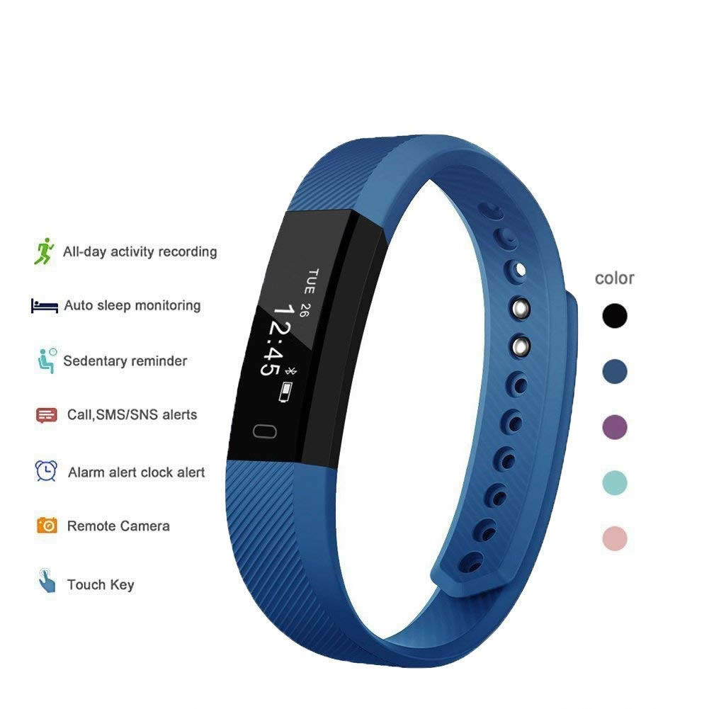 SmartFit Slim Activity Tracker And Monitor Smart Watch With FREE Extra Band Vista Shops