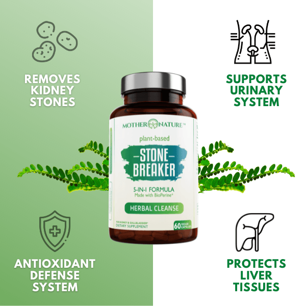 Stone Breaker Capsules by Mother Nature Organics