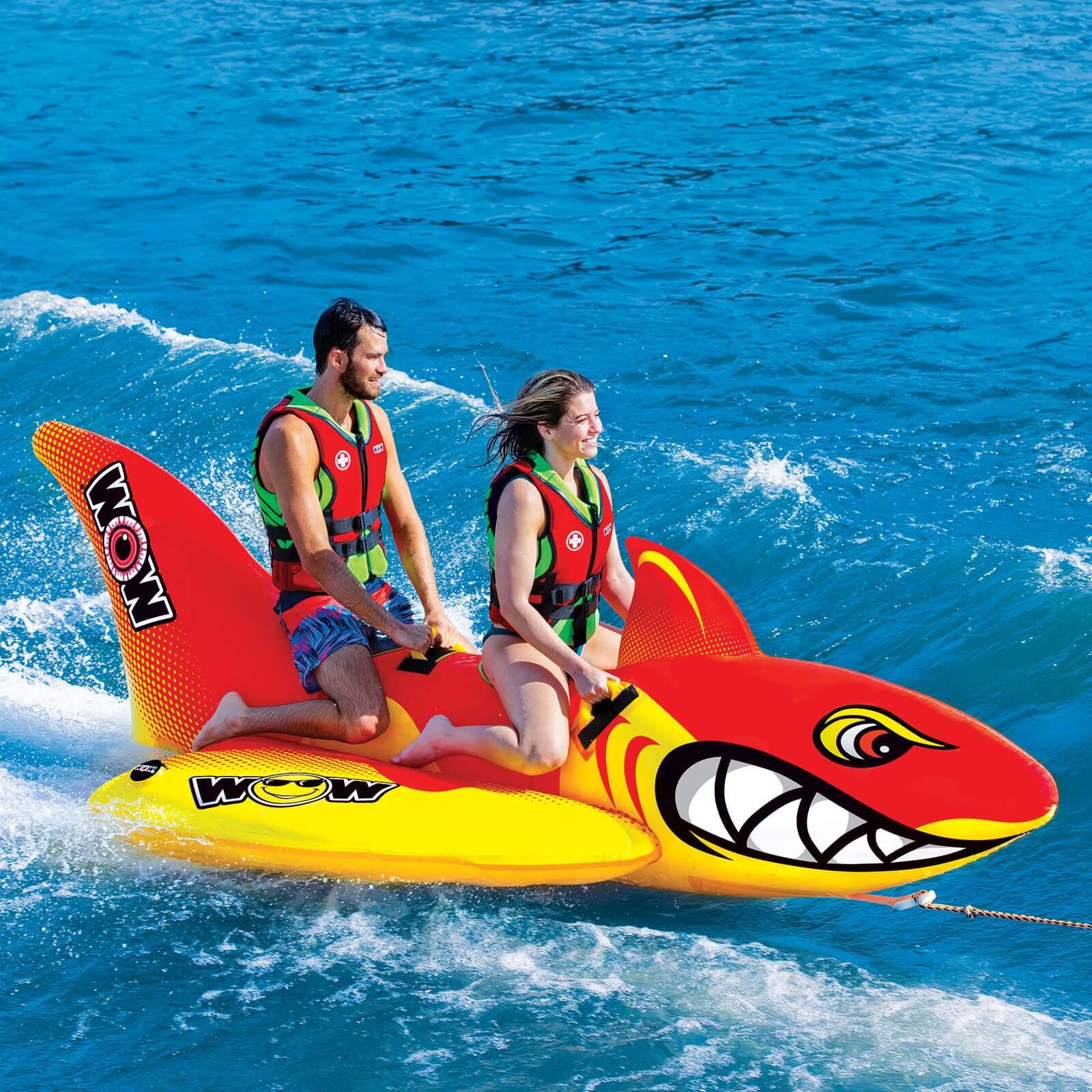 WOW Sports Big Shark 2P Towable (20-1040) by Jupiter Gear