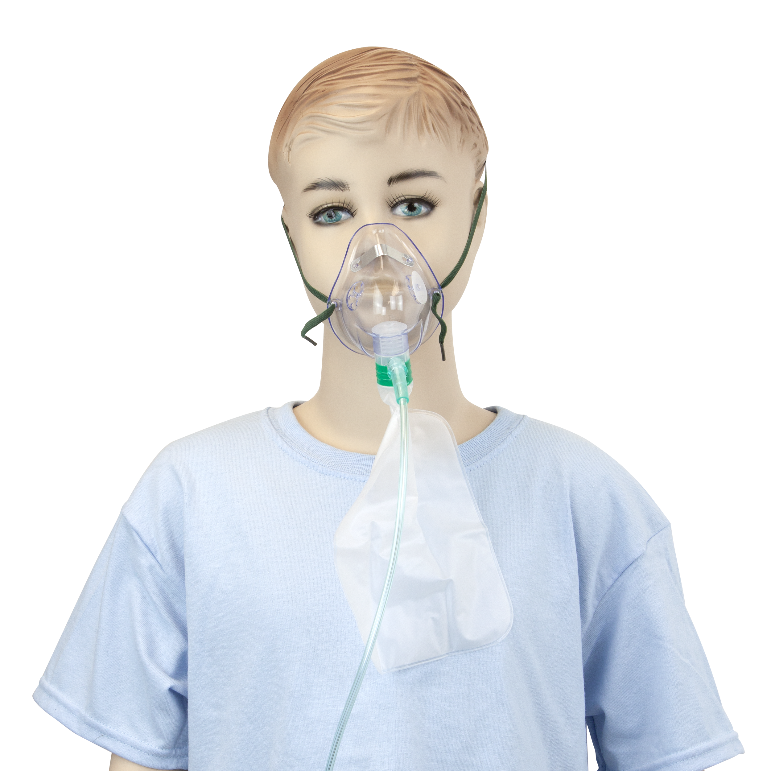 Dynarex Resp-O2 Non-Rebreather Elongated Mask (50 Count)