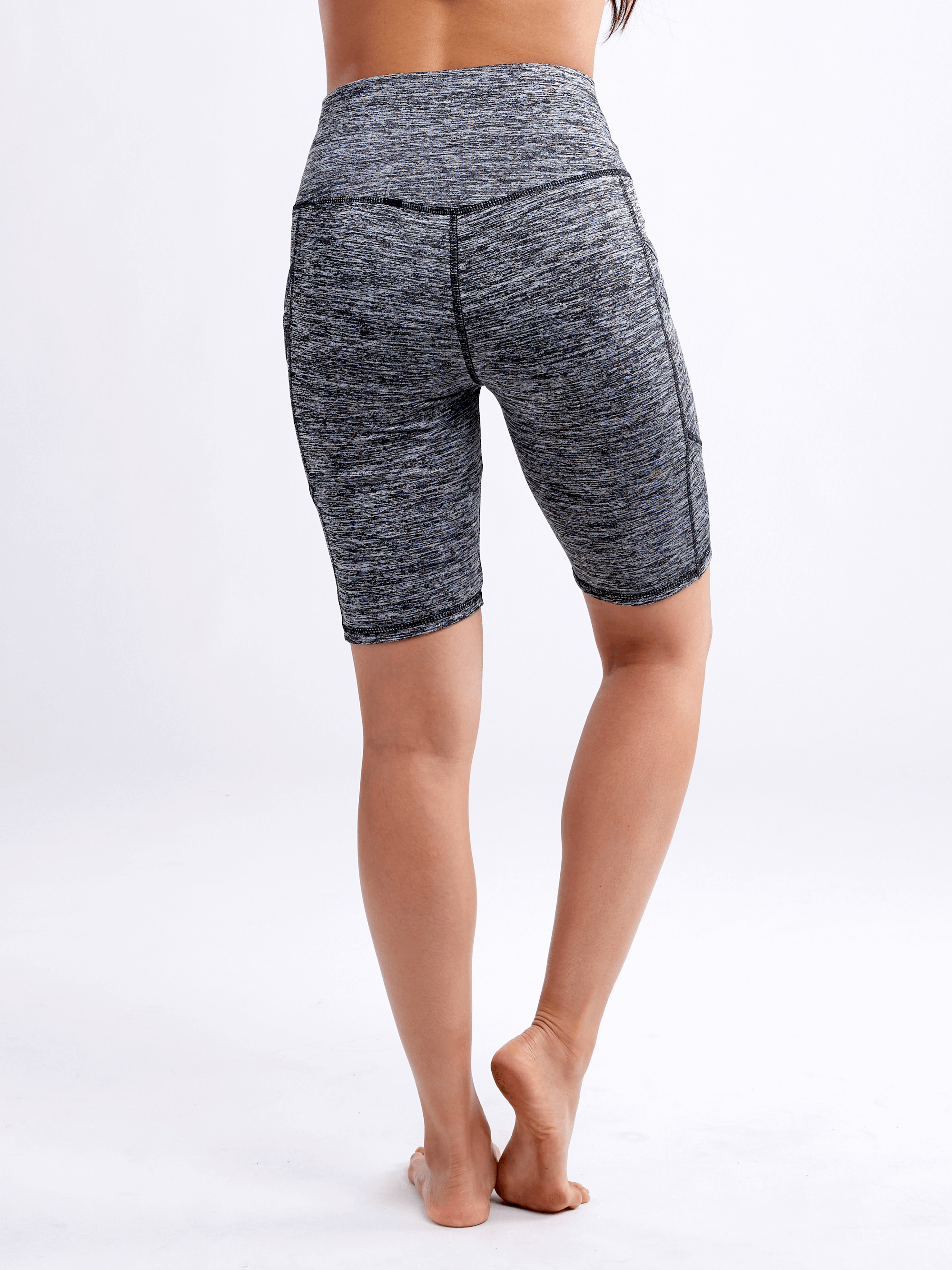 JupiterGear High-Waisted Sports Shorts with Double Side Pockets by Jupiter Gear