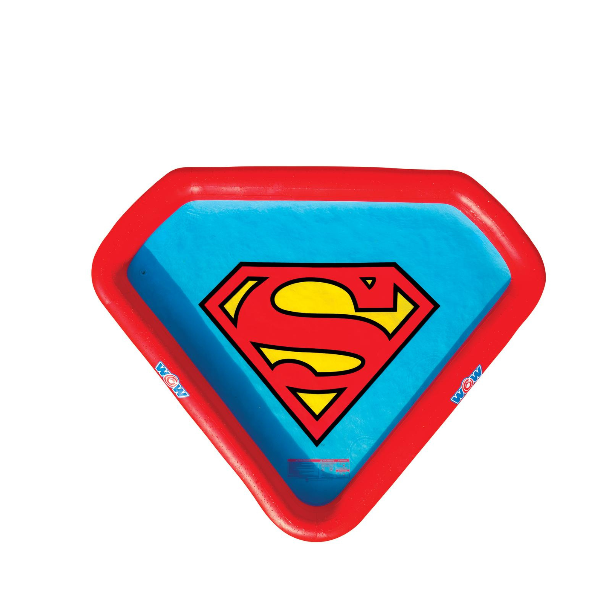 WOW Sports DC Comics Superman Splash Pad for Kids and Toddlers by Jupiter Gear