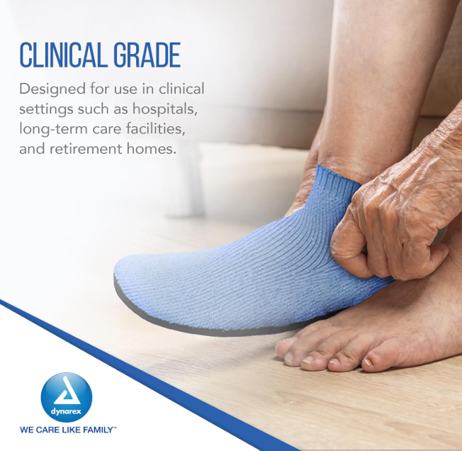 Dynarex Non Skid Slippers - 12packs/case (12 Pairs)