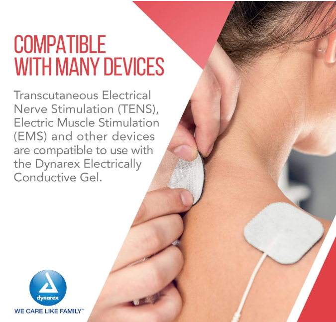 Dynarex Electrically Conductive Gel (ECG), 2 oz. Bottle, 72/case (72 Count)