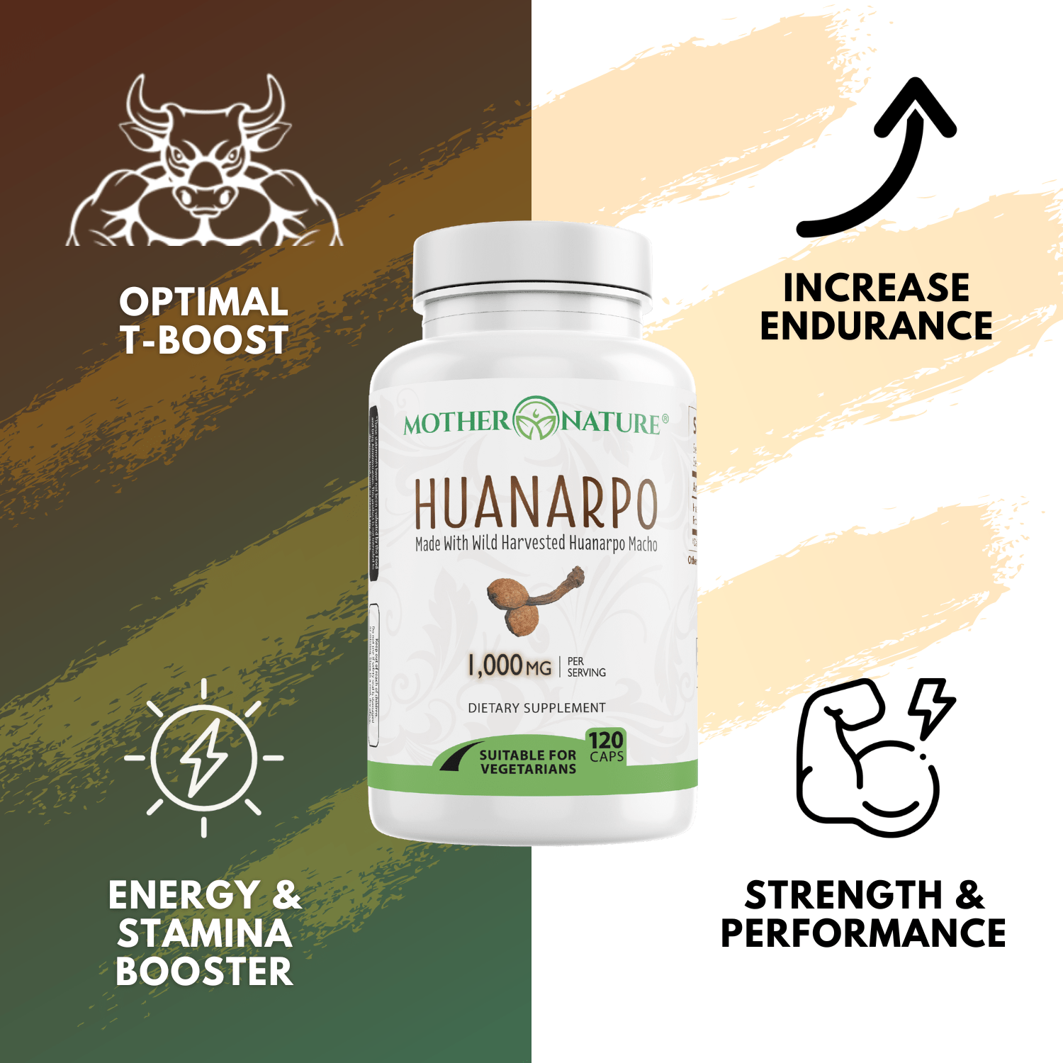 Huanarpo Macho Capsules by Mother Nature Organics